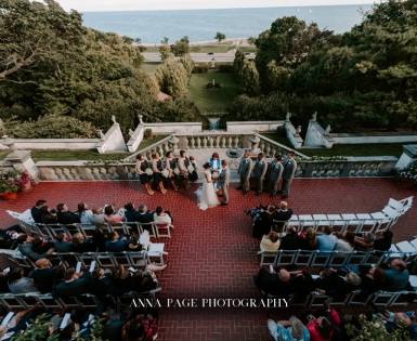 outdoor wedding ceremony